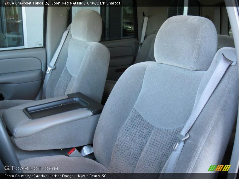 Sport Red Metallic / Gray/Dark Charcoal 2004 Chevrolet Tahoe LS
