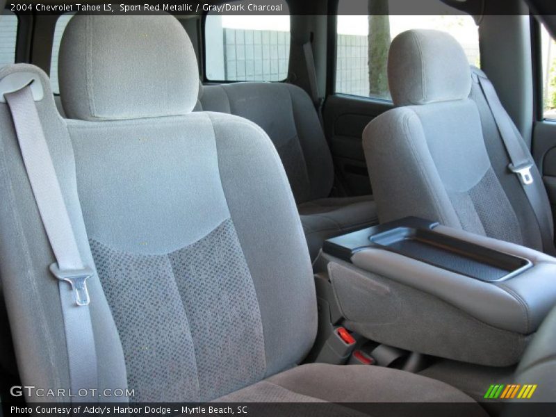 Sport Red Metallic / Gray/Dark Charcoal 2004 Chevrolet Tahoe LS