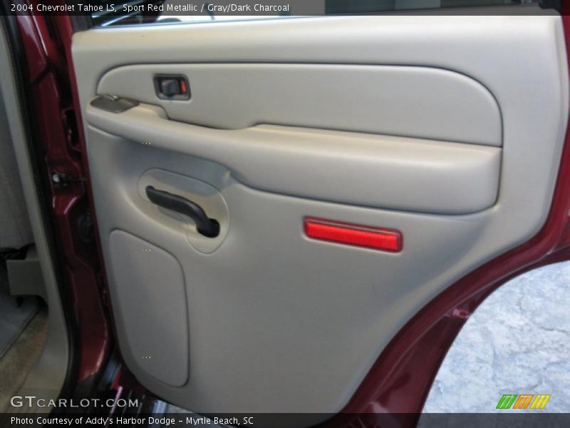 Sport Red Metallic / Gray/Dark Charcoal 2004 Chevrolet Tahoe LS