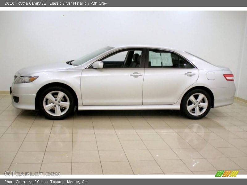 Classic Silver Metallic / Ash Gray 2010 Toyota Camry SE