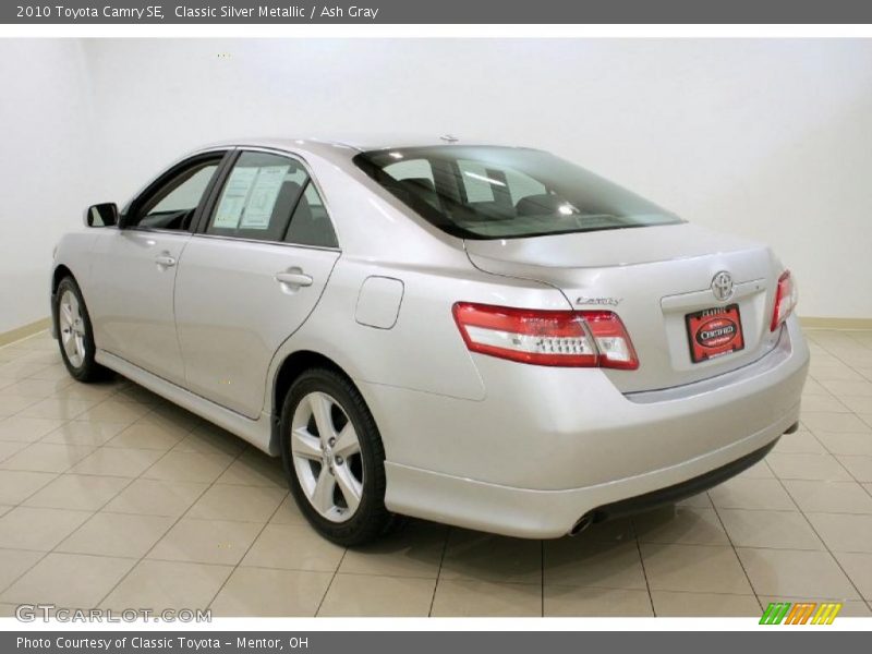 Classic Silver Metallic / Ash Gray 2010 Toyota Camry SE