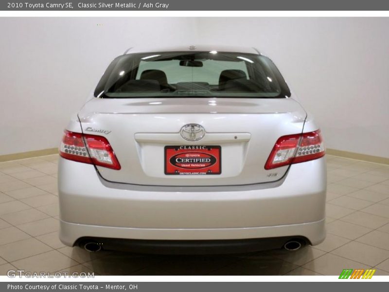 Classic Silver Metallic / Ash Gray 2010 Toyota Camry SE