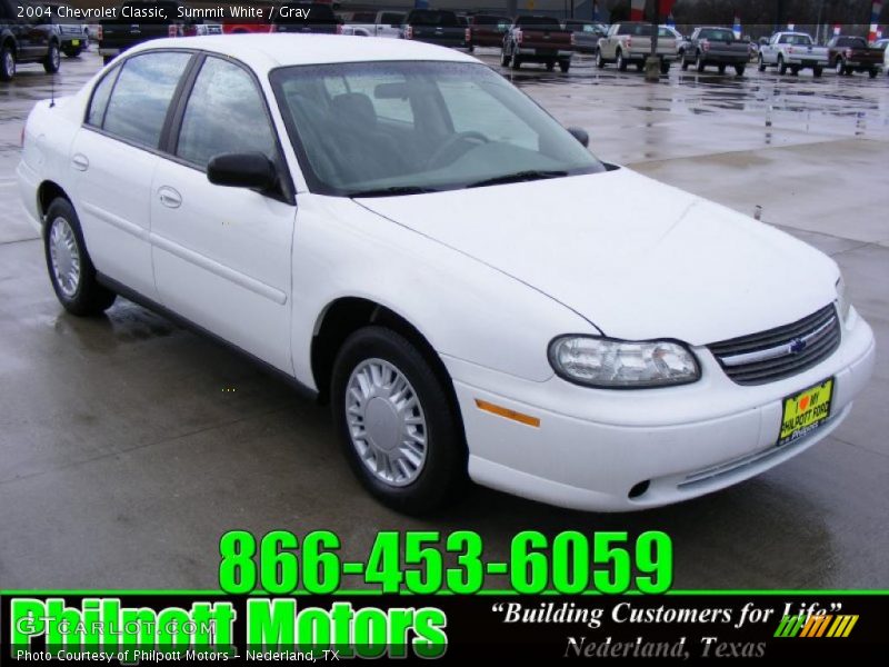 Summit White / Gray 2004 Chevrolet Classic