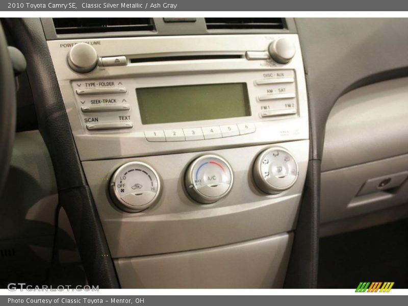 Classic Silver Metallic / Ash Gray 2010 Toyota Camry SE