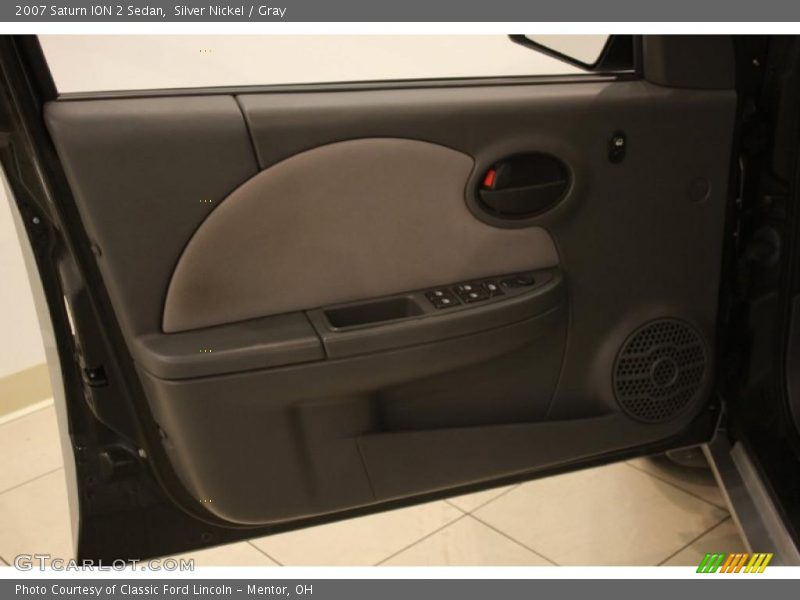 Silver Nickel / Gray 2007 Saturn ION 2 Sedan