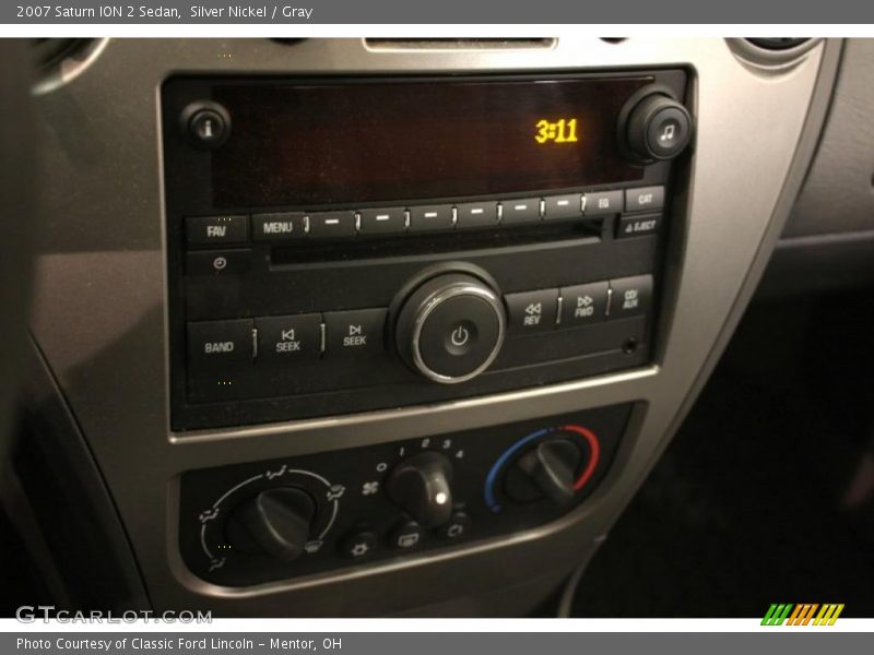 Silver Nickel / Gray 2007 Saturn ION 2 Sedan