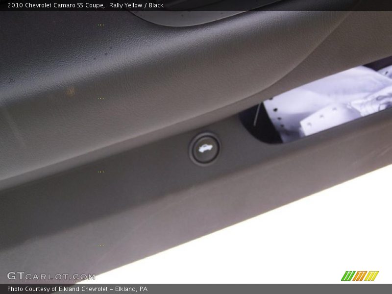 Rally Yellow / Black 2010 Chevrolet Camaro SS Coupe