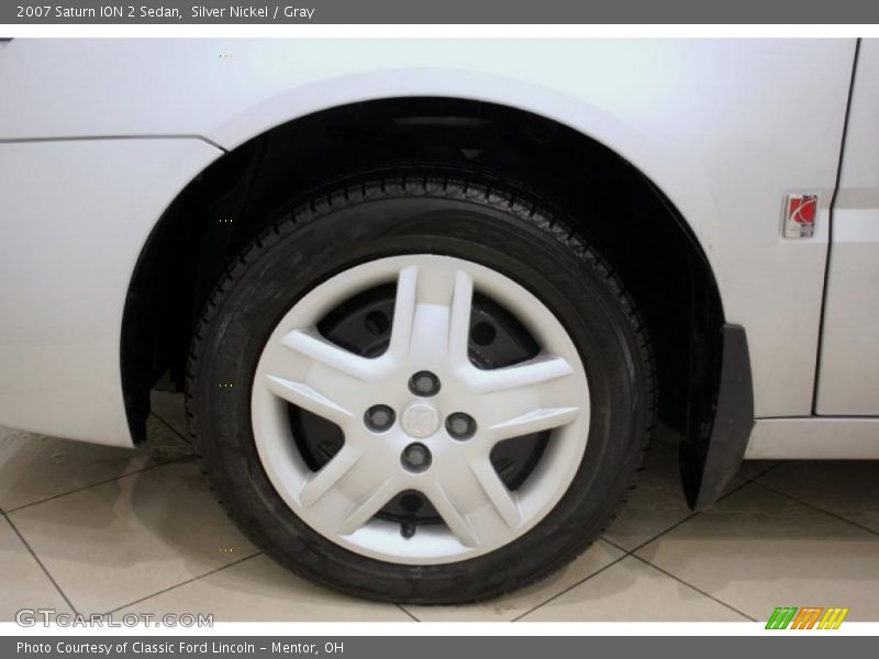 Silver Nickel / Gray 2007 Saturn ION 2 Sedan