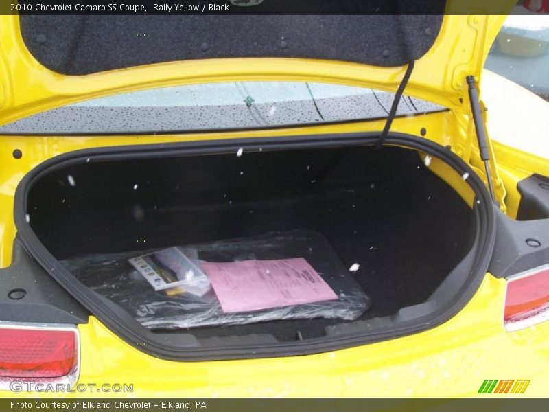 Rally Yellow / Black 2010 Chevrolet Camaro SS Coupe