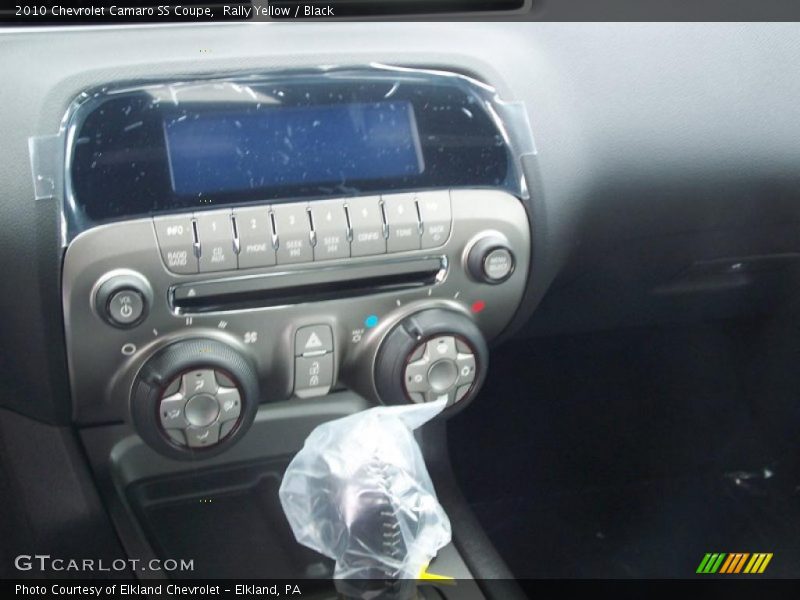 Rally Yellow / Black 2010 Chevrolet Camaro SS Coupe