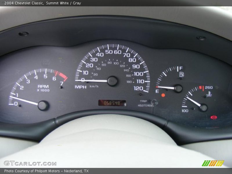 Summit White / Gray 2004 Chevrolet Classic