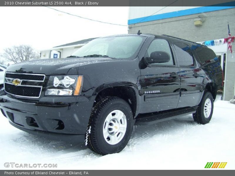 Black / Ebony 2010 Chevrolet Suburban LS 2500 4x4