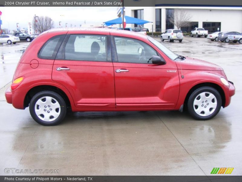 Inferno Red Pearlcoat / Dark Slate Gray 2004 Chrysler PT Cruiser