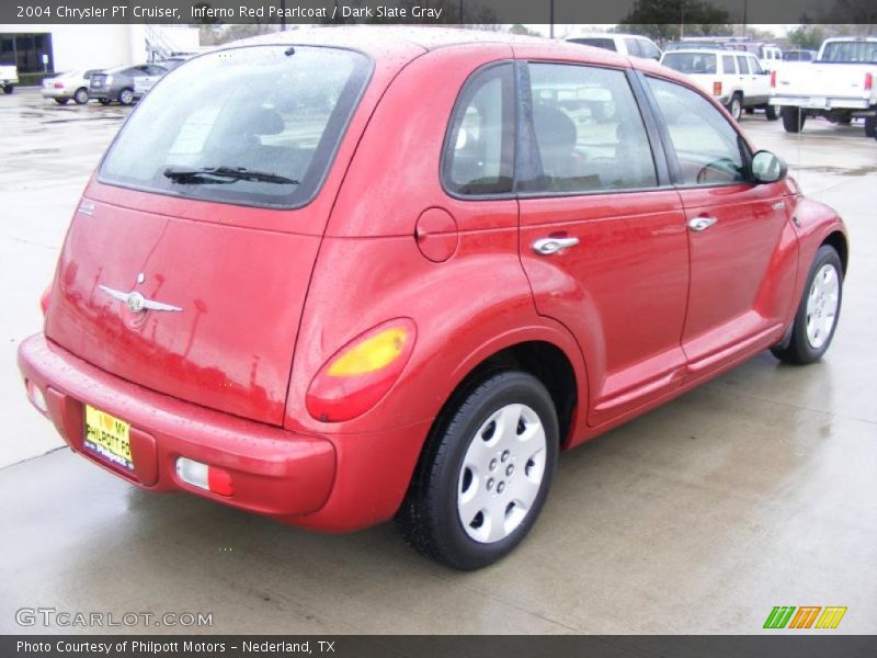 Inferno Red Pearlcoat / Dark Slate Gray 2004 Chrysler PT Cruiser