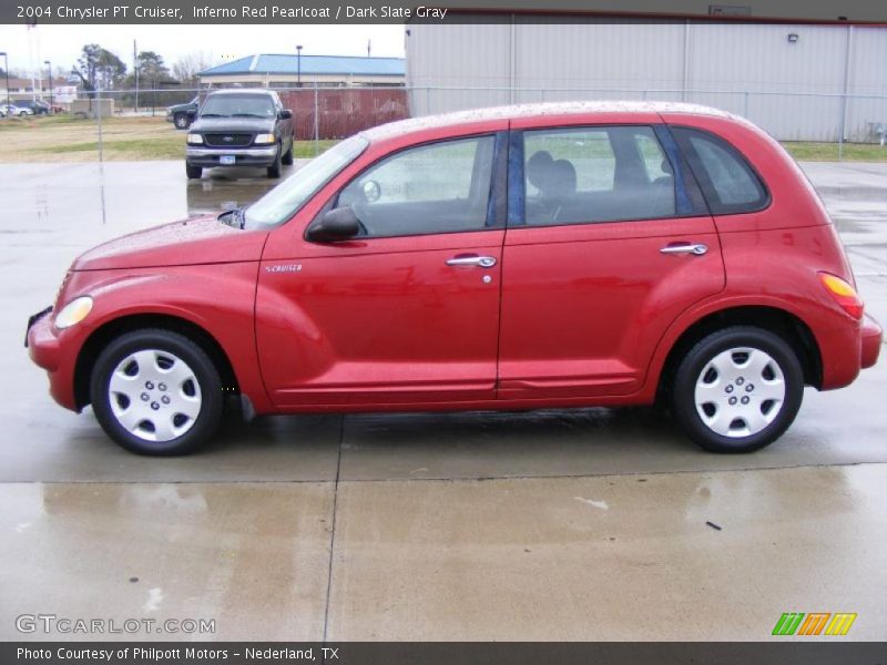 Inferno Red Pearlcoat / Dark Slate Gray 2004 Chrysler PT Cruiser