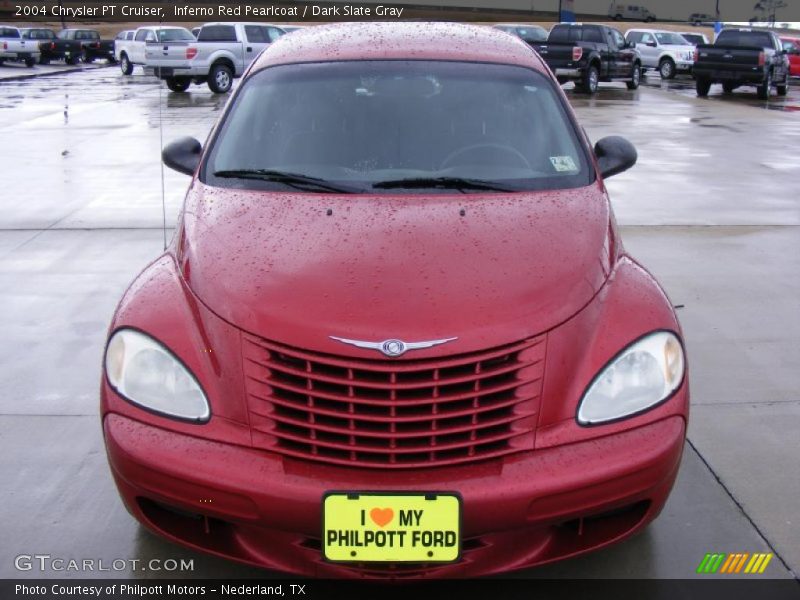 Inferno Red Pearlcoat / Dark Slate Gray 2004 Chrysler PT Cruiser