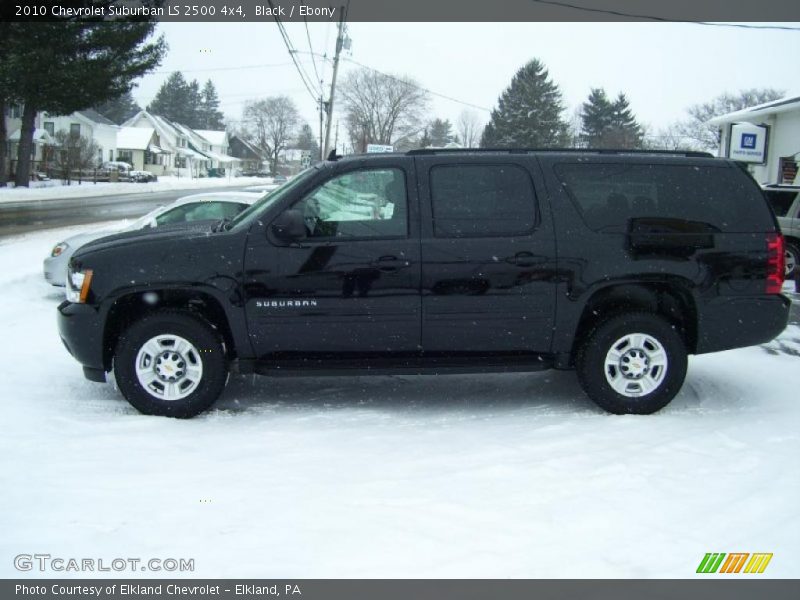 Black / Ebony 2010 Chevrolet Suburban LS 2500 4x4