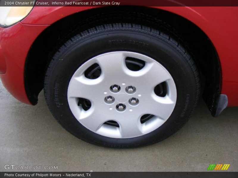 Inferno Red Pearlcoat / Dark Slate Gray 2004 Chrysler PT Cruiser