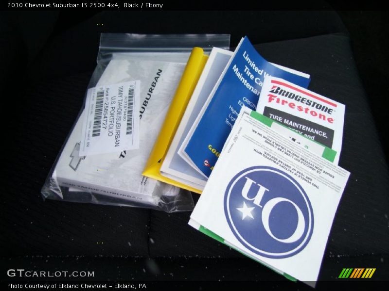 Black / Ebony 2010 Chevrolet Suburban LS 2500 4x4