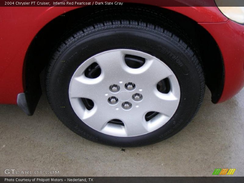 Inferno Red Pearlcoat / Dark Slate Gray 2004 Chrysler PT Cruiser