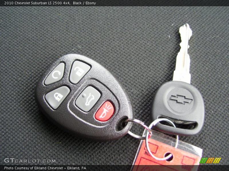 Black / Ebony 2010 Chevrolet Suburban LS 2500 4x4