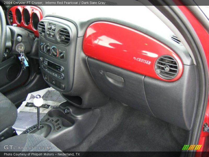 Inferno Red Pearlcoat / Dark Slate Gray 2004 Chrysler PT Cruiser