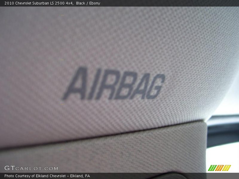 Black / Ebony 2010 Chevrolet Suburban LS 2500 4x4