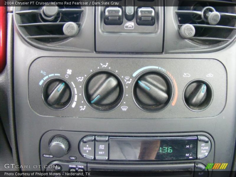 Inferno Red Pearlcoat / Dark Slate Gray 2004 Chrysler PT Cruiser
