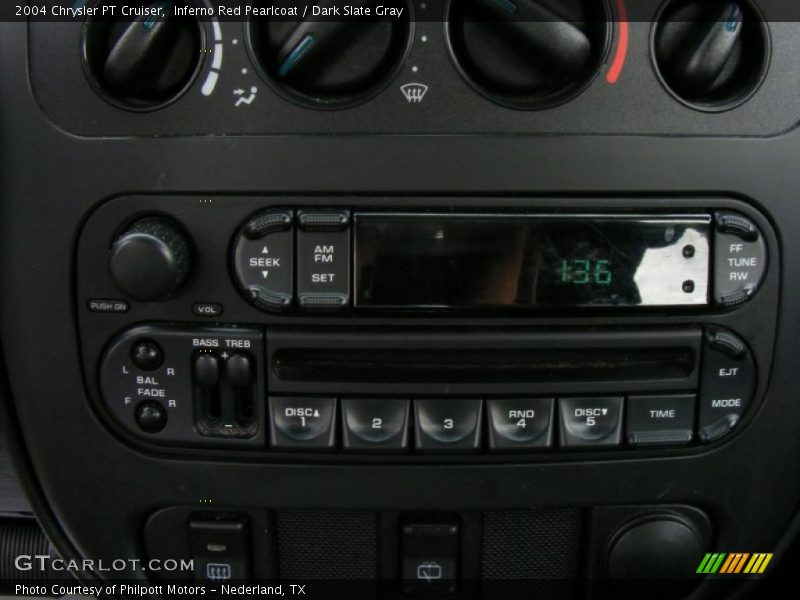 Inferno Red Pearlcoat / Dark Slate Gray 2004 Chrysler PT Cruiser