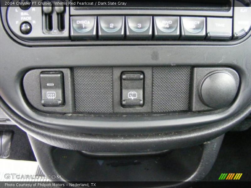 Inferno Red Pearlcoat / Dark Slate Gray 2004 Chrysler PT Cruiser