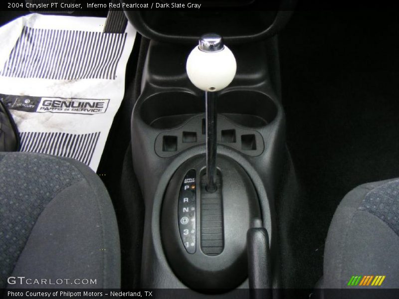 Inferno Red Pearlcoat / Dark Slate Gray 2004 Chrysler PT Cruiser