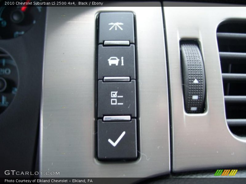 Black / Ebony 2010 Chevrolet Suburban LS 2500 4x4
