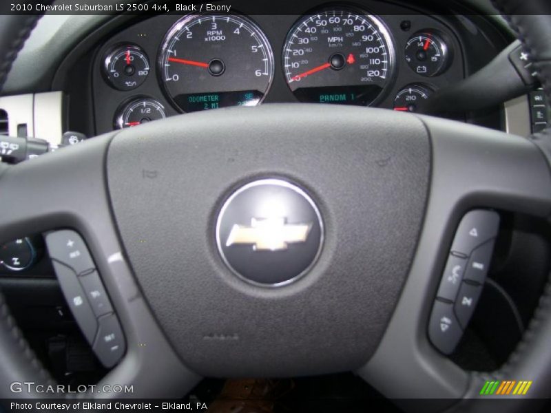 Black / Ebony 2010 Chevrolet Suburban LS 2500 4x4