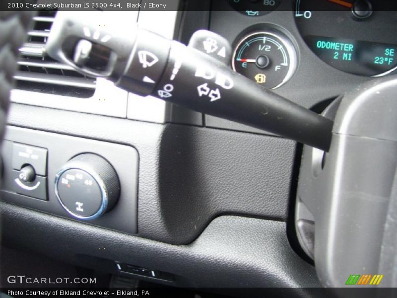 Black / Ebony 2010 Chevrolet Suburban LS 2500 4x4