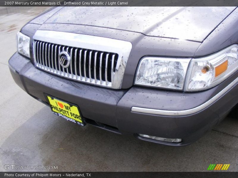 Driftwood Grey Metallic / Light Camel 2007 Mercury Grand Marquis LS