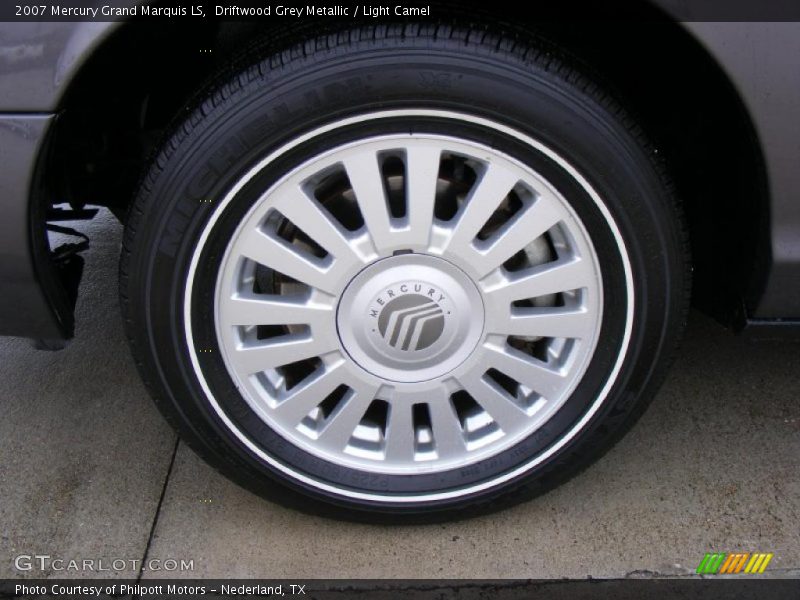 Driftwood Grey Metallic / Light Camel 2007 Mercury Grand Marquis LS