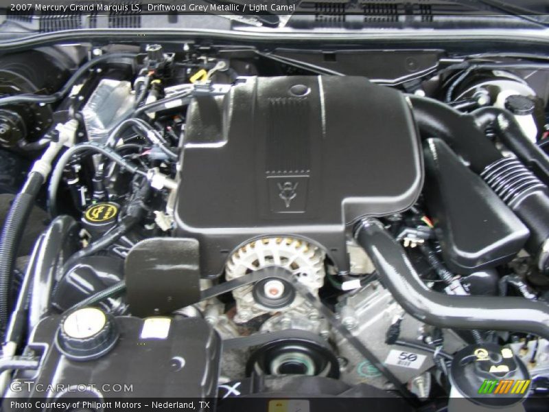 Driftwood Grey Metallic / Light Camel 2007 Mercury Grand Marquis LS