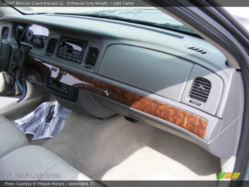 Driftwood Grey Metallic / Light Camel 2007 Mercury Grand Marquis LS
