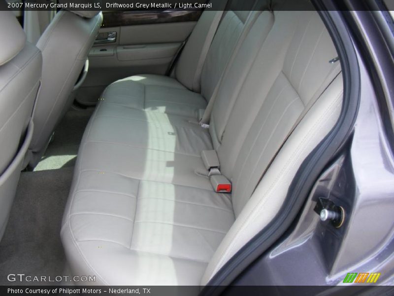 Driftwood Grey Metallic / Light Camel 2007 Mercury Grand Marquis LS