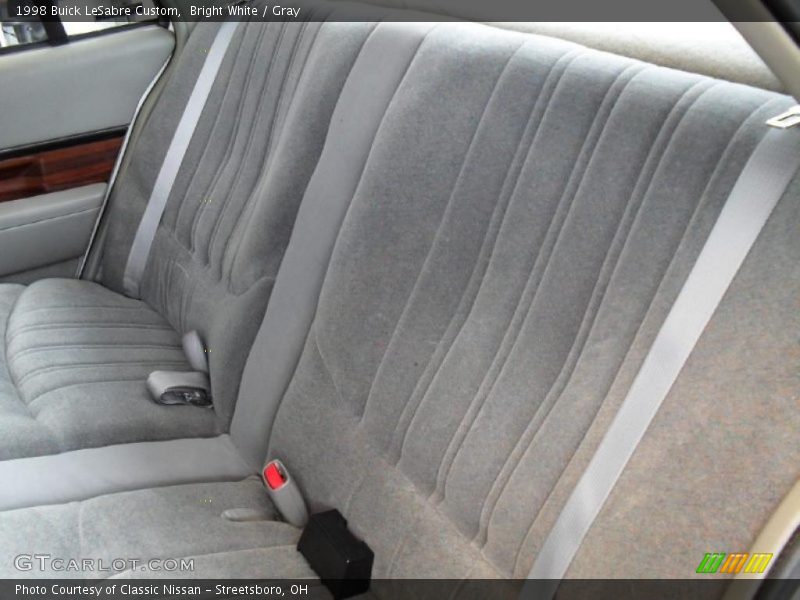 Bright White / Gray 1998 Buick LeSabre Custom