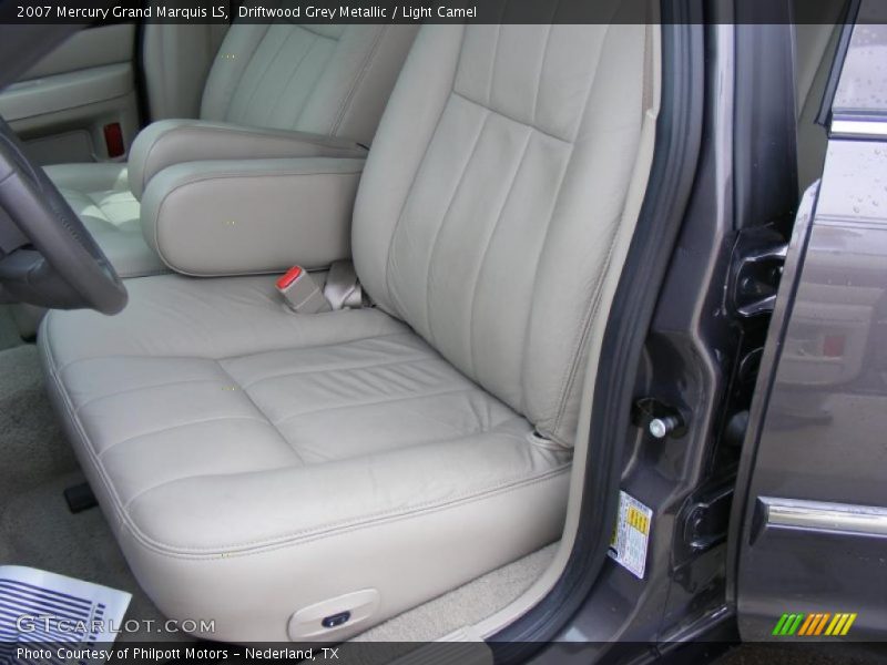 Driftwood Grey Metallic / Light Camel 2007 Mercury Grand Marquis LS
