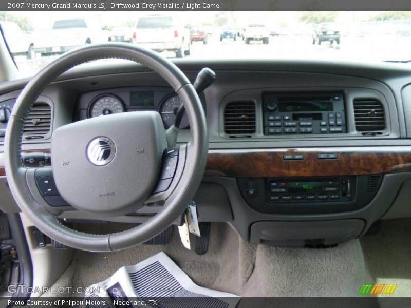 Driftwood Grey Metallic / Light Camel 2007 Mercury Grand Marquis LS