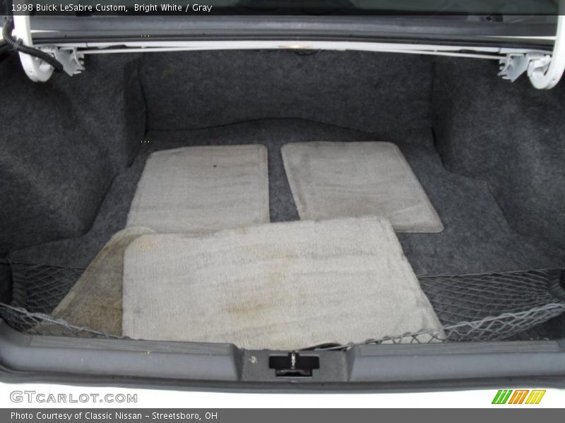 Bright White / Gray 1998 Buick LeSabre Custom