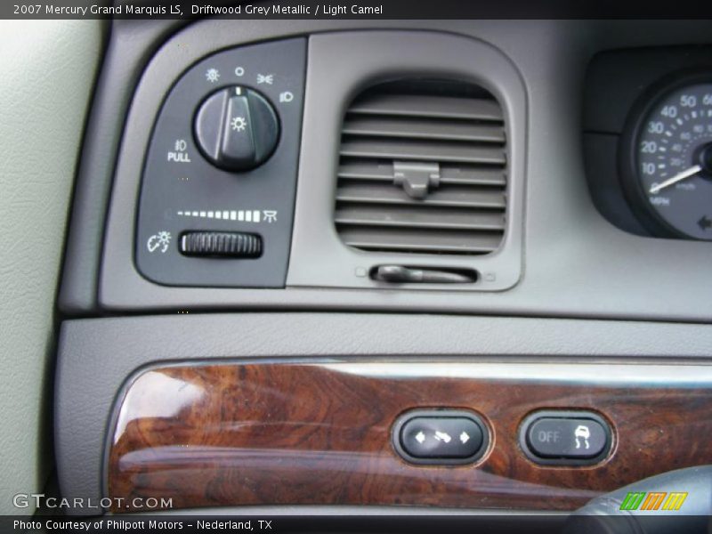 Driftwood Grey Metallic / Light Camel 2007 Mercury Grand Marquis LS