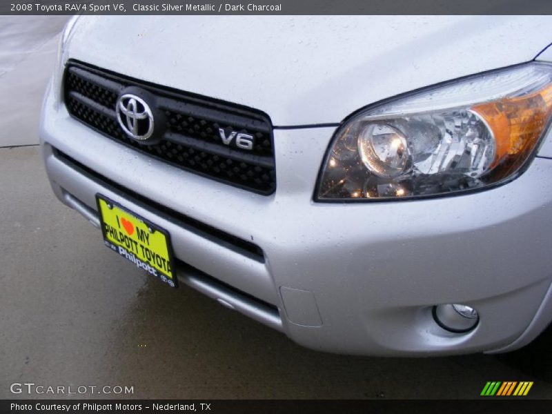 Classic Silver Metallic / Dark Charcoal 2008 Toyota RAV4 Sport V6