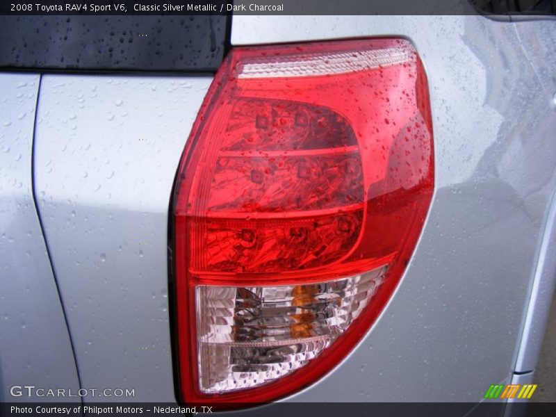 Classic Silver Metallic / Dark Charcoal 2008 Toyota RAV4 Sport V6