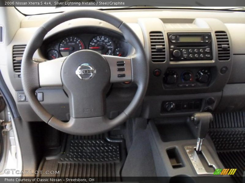 Silver Lightning Metallic / Steel/Graphite 2006 Nissan Xterra S 4x4