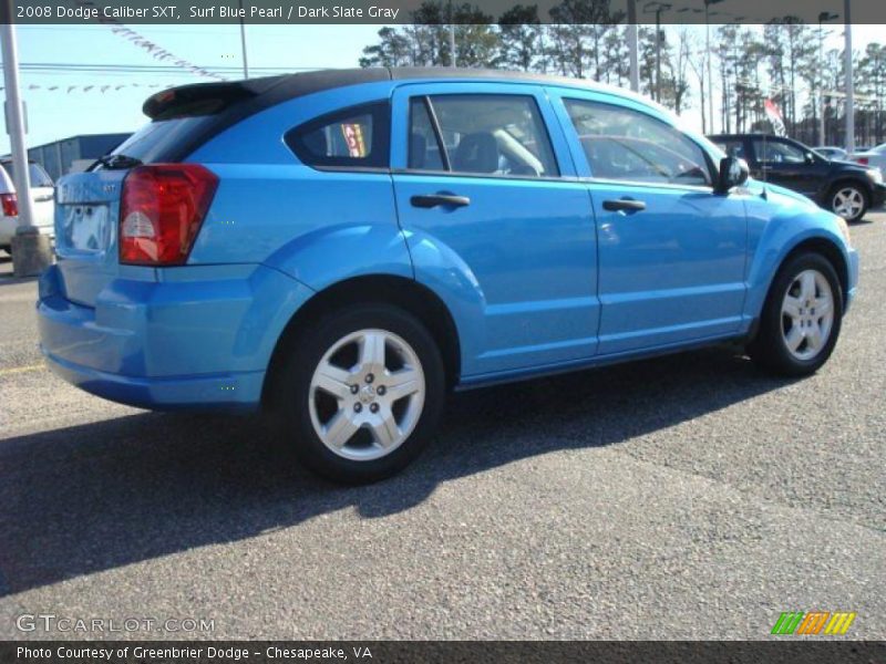 Surf Blue Pearl / Dark Slate Gray 2008 Dodge Caliber SXT