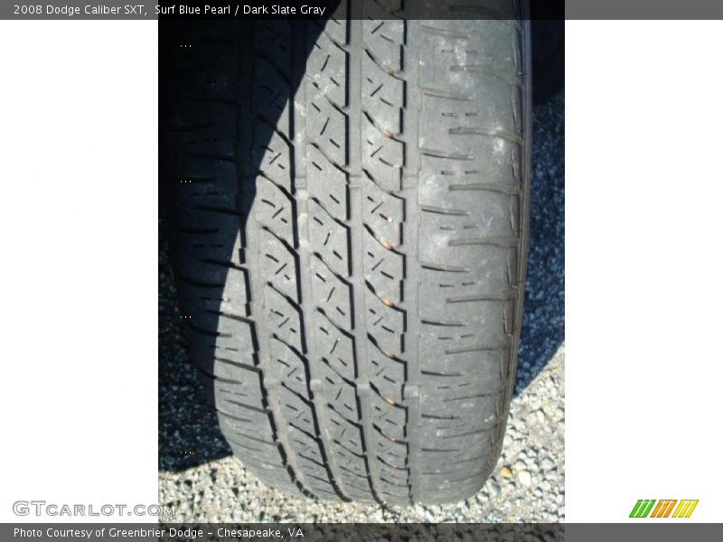 Surf Blue Pearl / Dark Slate Gray 2008 Dodge Caliber SXT