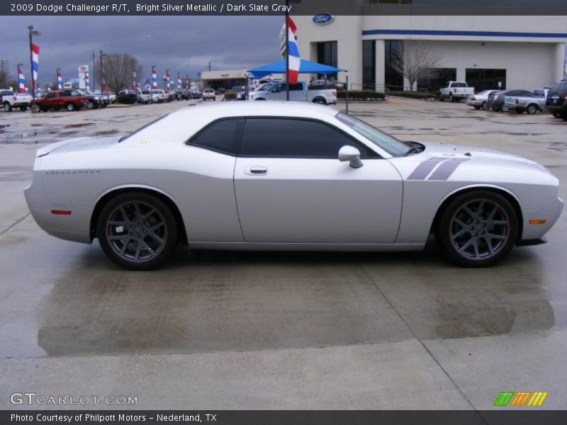Bright Silver Metallic / Dark Slate Gray 2009 Dodge Challenger R/T